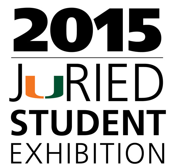 The Annual Juried Student Exhibition 2015 Poster